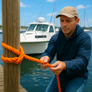 6mm Heavy-Duty Orange 3-Strand Polypropylene Rope – 75m Mini Coil