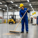 Premium 28mm Tapered Wooden Broom Handle - Adjustable Lengths from 1400mm to 1500mm for Easy Fitting