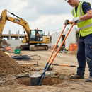 Premium Heavy Duty Insulated Post Holer with Carbon Steel Blades for Safe Soil Excavation