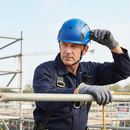 Premium Vented Wheel Ratchet Safety Helmet for Working at Heights