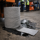 Maintenance Absorbent Rolls – Grey – High Loft Construction – Industrial Use