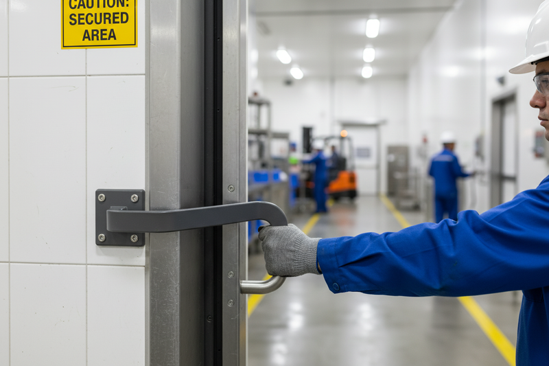 Premium Mechanical Safety Catch for Hooklift Systems - Reliable Lockin
