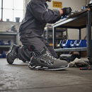 Premium Comfortable Safety Shoe with Aluminium Toe Protector and Anti-Puncture Insole for General-Purpose Use