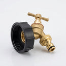 S60X6 IBC Tap with 1/2in Brass Bib and Snap-On Connector (view 2)
