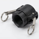 Polypropylene Cam Lever Coupler – 2in Female Thread x 2in Coupling (view 2)