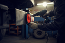Premium Heavy Duty Fog Light for Forklifts - 140mm Length, 49mm Height, Reliable Electrical Performance