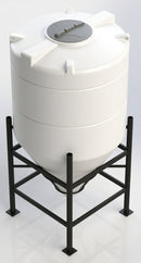 1600 Litre 60° Cone Tank, UV Polyethylene, 2in Drain (view 2)