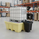 Premium Overflow Tray for IBC Spill Pallet - Removable Deck and Stackable