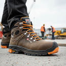 Premium Heavy Duty Safety Boot with Aluminium Toe Cap and Heat Resistant Outsole for High-Temperature Work Environments