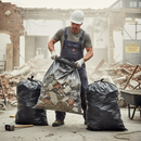 Premium Extra Heavy Duty Rubble Sacks - 508 x 762mm, Pack of 50 for Construction and Waste Management