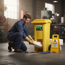 Heavy Duty Oil Only Wheelie Bin Spill Kit - 360L Capacity