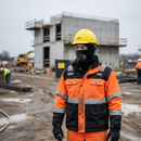 Premium Thermal Helmet Liner and Face Covering Set for Cold Weather Protection - High-Quality Professional Grade for Industrial and Commercial Appl...