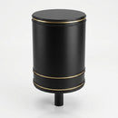 40 Litre Post-Mountable Open Top Litter Bin, UV-Resistant Polyethylene (view 2)