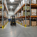 Premium Pallet Racking Protection 'U' Profile for Impact Resistance, Yellow Powder Coated with High Visibility
