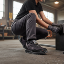 Professional Safety Trainer for Women with Aluminium Toe Cap, Memory Foam Insoles, and High Grip Sole for Comfort and Protection