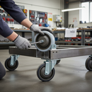 160mm Diameter Heavy Duty Nylon Wheel with High Load Capacity