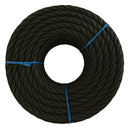 12mm Black Polypropylene 3-Strand Rope – Ultra-Strong & Weatherproof (25m Coil) | Heavy-Duty for Marine, Camping & DIY – Limited Stock!