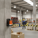 Premium Wall-Mounted Barrier Unit Support Bracket for Retractable Barriers - High Impact Polypropylene, Anti-Rotation Design