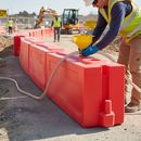 Premium Water Filled Track Barrier for Enhanced Site Safety and Control - High-Quality Professional Grade for Industrial and Commercial Applications