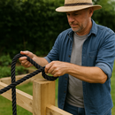 12mm Black Polypropylene 3-Strand Rope – Ultra-Strong & Weatherproof (25m Coil) | Heavy-Duty for Marine, Camping & DIY – Limited Stock!