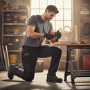 Premium Heavy Duty Work Trousers with Holster Pockets and Cordura Reinforcement for Maximum Durability and Comfort