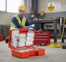 Premium First Aid Kit for Up to 25 Employees - Complete Medical Supplies in Durable ABS Case