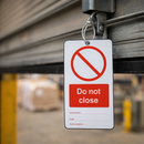 Do Not Close Double Sided Safety Tag (Pack of 10) – 80mm x 150mm – Matt PVC – Industrial Use