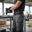 Premium Adjustable Woven Belt with Plastic Buckle - 50 mm Width and 130 cm Length for Comfort and Durability