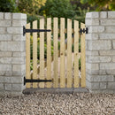 Curved Wicket Gate - Timber Construction