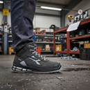Premium Heavy Duty Safety Boot with Composite Toe Cap and Breathable Water-Repellant Upper for Comfort and Protection