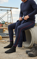 Premium Flame Retardant Anti-Static Long John Trousers - Soft Comfortable Fabric with EN Compliance