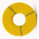 6mm Yellow Polypropylene 3-Strand Rope – Heavy-Duty, Waterproof & UV-Resistant | 50m