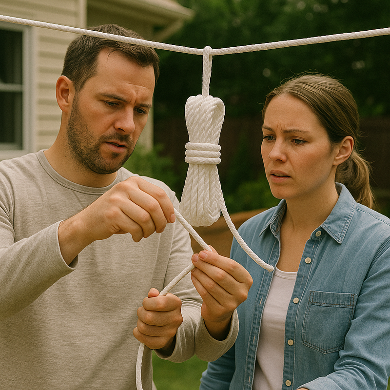 6mm White Polypropylene Rope – Super Strong, Waterproof & Lightweight – 75m Mini Coil