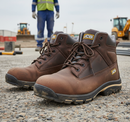 Premium Heavy Duty Work Boots with Steel Toe, Antistatic Features, and Dual Density Sole for Enhanced Safety and Comfort
