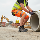 Premium Women's Long Shorts with Reflective Tape and Water-Repellent Finish