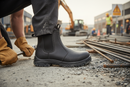 Premium Dual Density Dealer Boot with 200 Joule Steel Toe Cap and Slip-Resistant Sole
