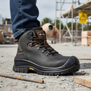 Premium Heavy Duty Safety Boot with Ceramic Toe Cap, Comfortable Ankle Support, and Metal-Free Design for Construction and Industrial Use