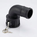 2 inch Camlock to Hose Tail 90-Degree Elbow Coupler (view 2)