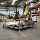 Premium Heavy Duty Empty Stillage for Transport and Storage of Road Plates with Forklift Lifting Points