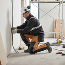 Professional Heavy Duty Trousers with Kneepad Pockets - Nut Brown/Black