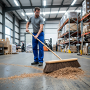 Premium 457mm Medium Platform Broom with Bassine Fill for Heavy-Duty Cleaning on Construction Sites and Warehouses