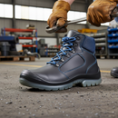 Premium Heavy Duty Safety Boot with Waterproof Leather Upper, Steel Toe Cap, and Ergonomic Foam Insole for Comfort and Protection