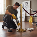 Premium Flat Top Rope with Polished Brass Finish