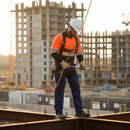 Premium 2-Point Safety Harness with Adjustable Straps, 140 kg Capacity, and Sub Pelvic Support for Height Safety