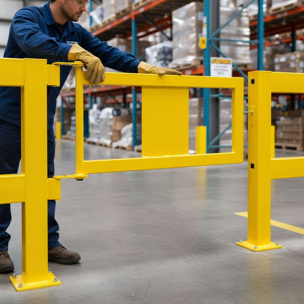 Pad For Railing Premium Heavy Duty Railing System Gate with Polyurethane Pad and High-