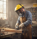 Premium Steel Mesh Visor for Headgear with EN 1731 Compliance and Reinforced Solidity