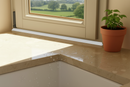 Premium UPVC 18mm Quadrant Trim Moulding for Decorative Flooring and Window Edge Beading – 1m & 2.5m Lengths Available