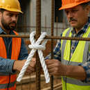 12mm White Polypropylene 3-Strand Rope – Heavy-Duty, Waterproof & UV-Resistant | 25m Coil