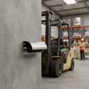 Premium Heavy Duty 2" Stainless Steel Wall Bump Protection System for Optimal Impact Absorption and Durability