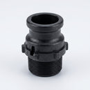 Polypropylene Cam Lever Adaptor 1¼in Male x 1½in BSP (view 2)
